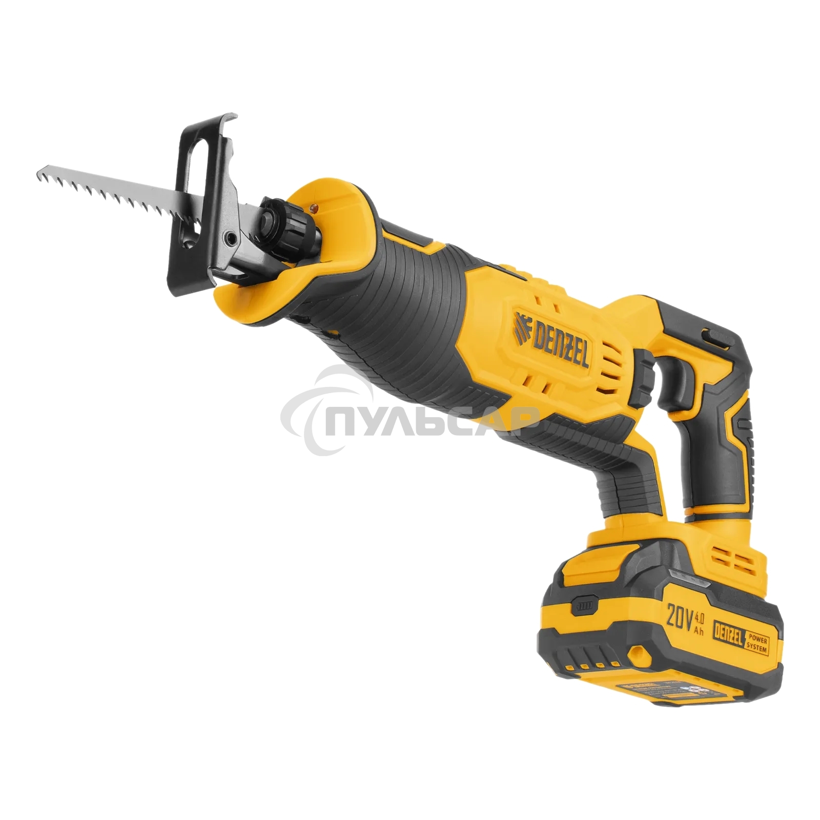 Пила сабельная Denzel RS-180 аккумуляторная Li-Ion, 20 В