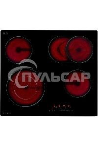 Электрическая варочная панель Zigmund & Shtain CN 43.6 B Hi-Light, независимая, черный