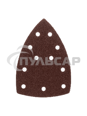 Треугольник абразивный Denzel на ворc. подложке под 