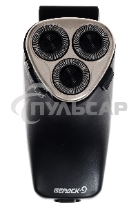 Электробритва Бердск 9 черный/стальной