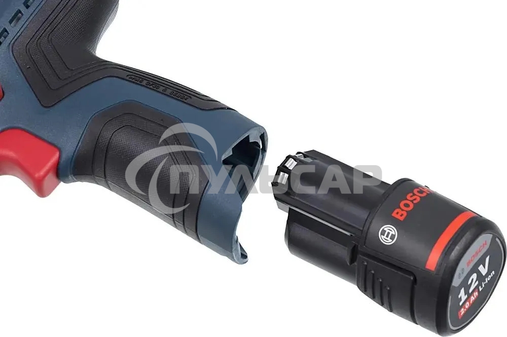 Дрель-шуруповерт Bosch GSR 120-LI C, Аккумуляторная, 12В, 2 АКБ, Кейс