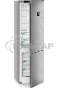 Холодильник Liebherr CBNsdc 573i-22 серебристый двухкамерный 266/94л морозилка снизу, No Frost