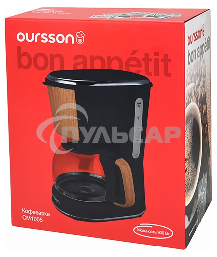 Кофеварка OURSSON CM1005/BL