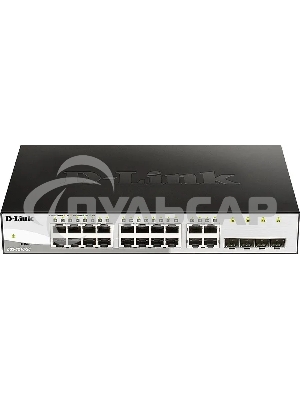Коммутатор управляемый L2 D-Link DGS-1210-26/FL2A с 24 портами 10/100/1000Base-T и 2 портами 1000Base-X SFP
