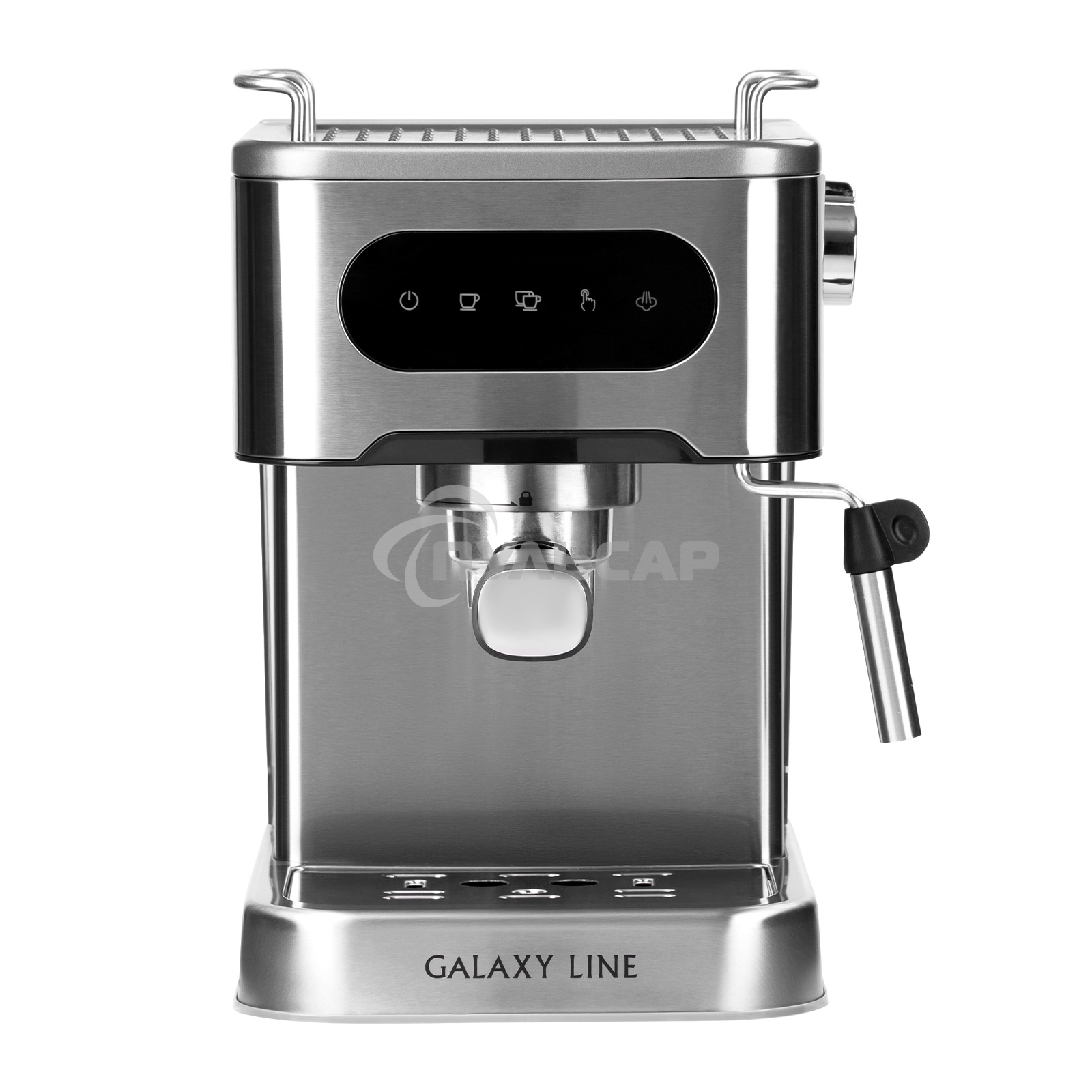 Кофеварка рожковая Galaxy Line GL 0761 серый, исп. кофе - молотый, 1,5 л, 1500 Вт, 20 бар