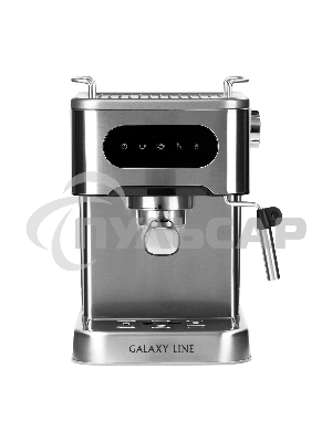 Кофеварка рожковая Galaxy Line GL 0761 серый, исп. кофе - молотый, 1,5 л, 1500 Вт, 20 бар