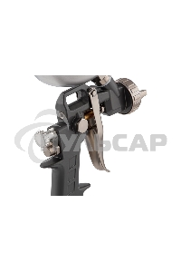 Краскопульт пневматический Matrix краскораспылитель пневмат. с верхним бачком v=1.0л + сопла