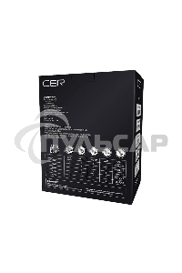 Блок Питания CBR PSU-ATX450-12GM, 450Вт,80 PLUS Bronze, 120мм, черный