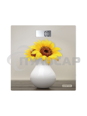 Напольные весы CENTEK CT-2428 Sunflower