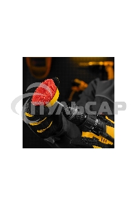 Щетка для дрели Denzel 75 мм, чашка, со шпилькой, нейлоновая щетина