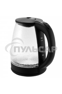 Чайник электрический Vitek VT-7003 1.7 л, 2200 Вт, стекло, черный