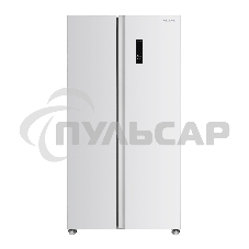 Холодильник Willmark SBS-859IW белый двухкамерный 344/177л морозилка сбоку, No Frost, Side by Side