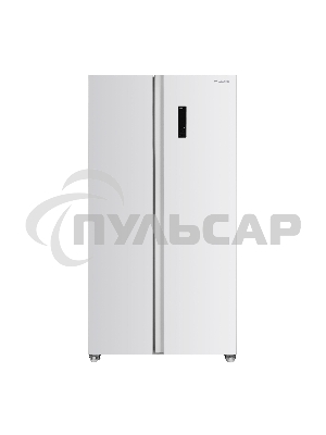 Холодильник Willmark SBS-859IW белый двухкамерный 344/177л морозилка сбоку, No Frost, Side by Side