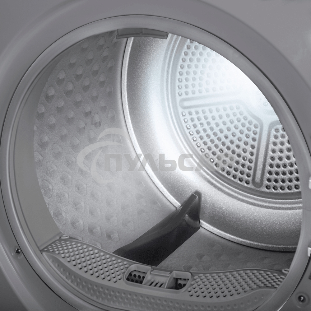 Сушильная машина Maunfeld MFDM168SL02 нержавеющая сталь, 8 кг, сушка - тепловой насос, программ - 16, 59.5 x 84.5 x 61 см