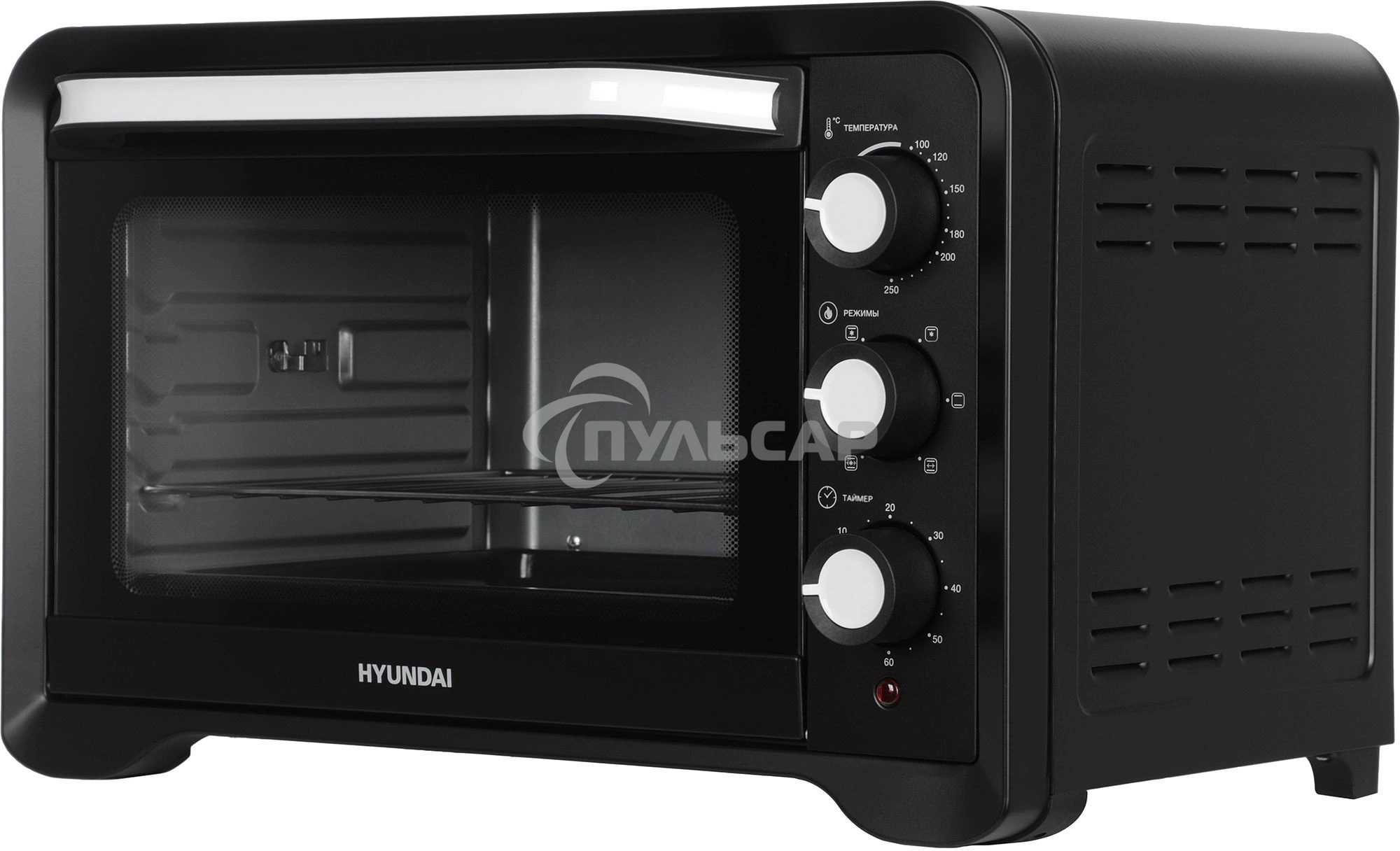 Мини-печь Hyundai MIO-HY094 35л. 1600Вт черный