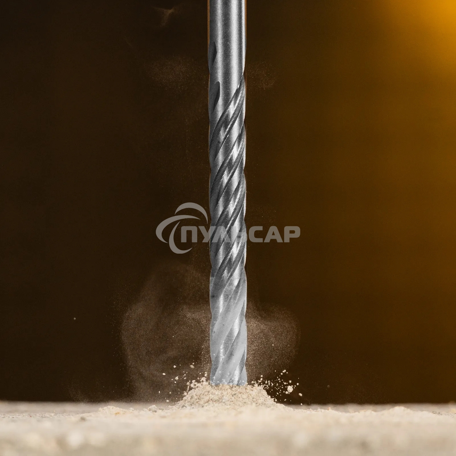 Бур по бетону Denzel цельная крестовая пластина, 8x165 мм, SDS PLUS