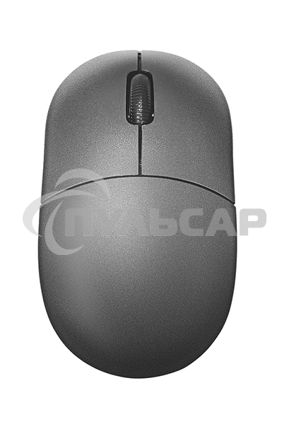 Мышь проводная Qumo Simple Office M92 серый, 1000 dpi, USB, кнопки - 3