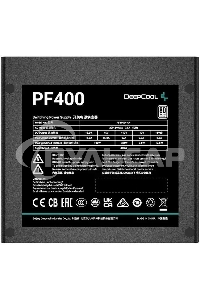 Блок питания Deepcool / GamerStorm PF400, 400Вт, 80 PLUS, 120мм, черный