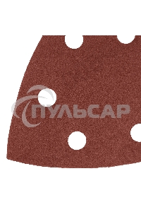 Треугольник абразивный Denzel на ворc. подложке под 