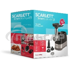 Мясорубка электрическая Scarlett SC-MG45S66 2200Вт черный/серебристый