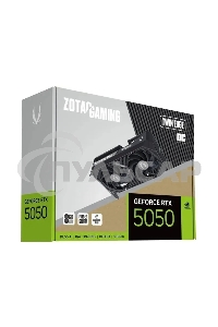 Видеокарта Zotac PCI-E 5.0 RTX 5050 TWIN EDGE OC NVIDIA GeForce RTX 5050 8Gb 128bit GDDR6 2602/20000 HDMIx1 DPx3 HDCP Ret