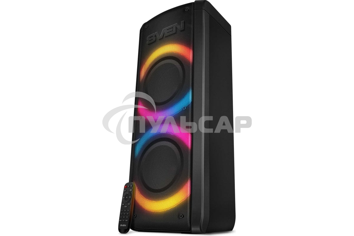 Портативная акустика Sven АС PS-710 черный 100 Вт Bluetooth