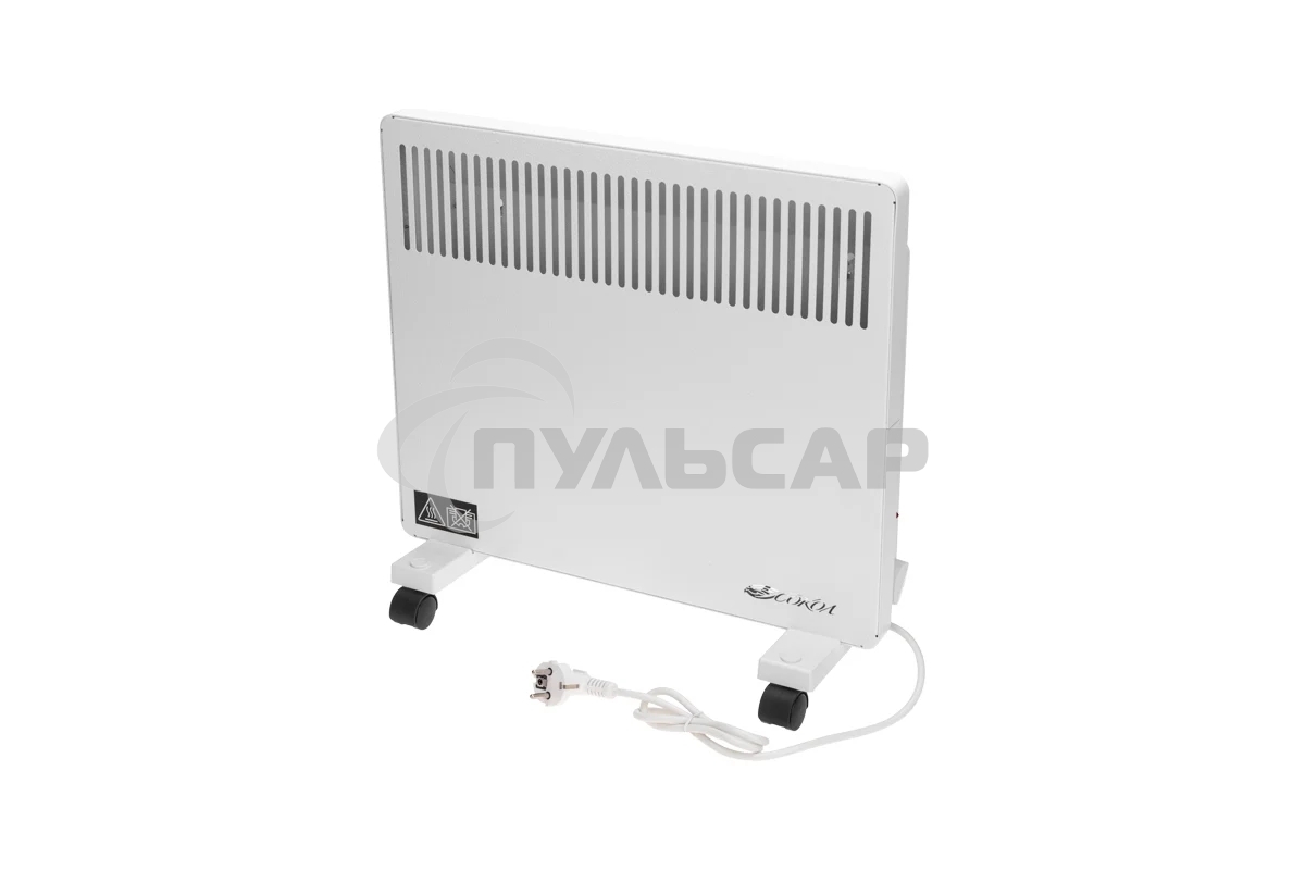 Конвектор Сокол 60-0086 белый, 1000 Вт, 10 м2, термостат