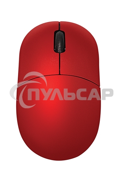 Мышь проводная Qumo Simple Office M92 красный, 1000 dpi, USB, кнопки - 3