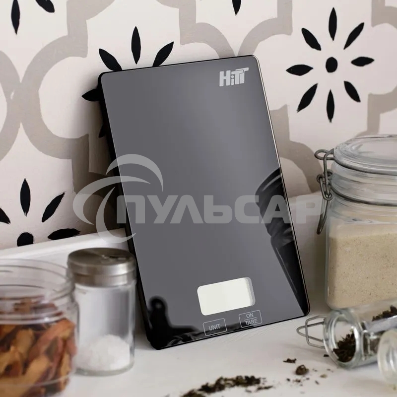 Весы кухонные HITT HT-6128 электрон.7 кг, стекло