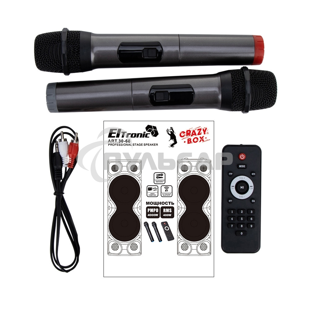 Колонка ELTRONIC (30-68) CRAZY BOX 4000 - 12