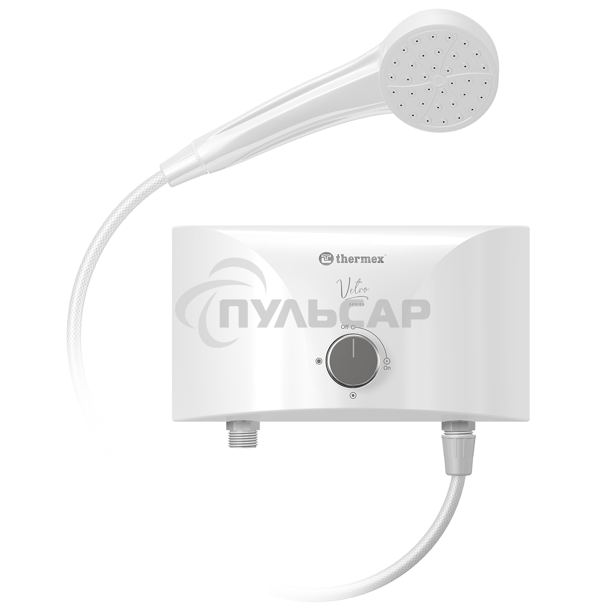 Электроводонагреватель проточный Thermex Vetro 6500 shower