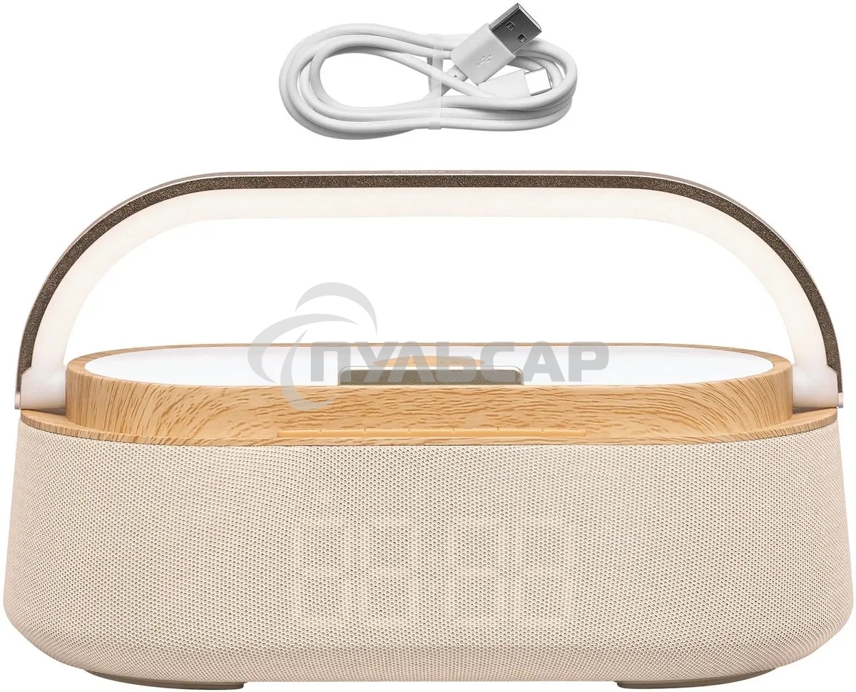 Колонка портативная BBK BTA2010 бежевый 10W 1.0 BT 10м 1800mAh (BTA2010 (BG))