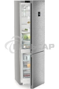 Холодильник Liebherr CBNsdc 573i-22 серебристый двухкамерный 266/94л морозилка снизу, No Frost