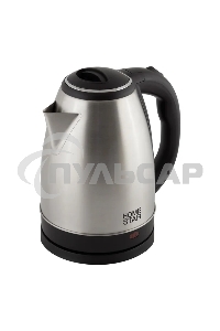 Чайник электрический HOMESTAR HS-1010 1.8л, стальной,1500Вт (003013)