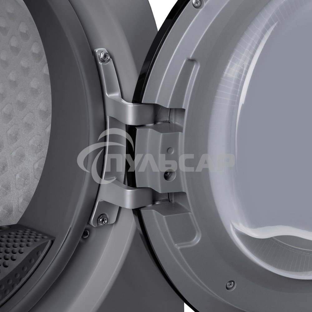 Сушильная машина Maunfeld MFDM168SL02 нержавеющая сталь, 8 кг, сушка - тепловой насос, программ - 16, 59.5 x 84.5 x 61 см