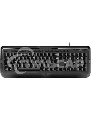 Клавиатура проводная Genius keyboard KB-118 II,RU,USB, черный