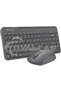 Комплект клавиатура + мышь A4Tech Fstyler FG3200 Air2 клав:серый мышь:серый USB беспроводная slim Multimedia