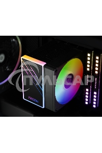 Кулер Cooler ID-Cooling FROZN A400 ARGB черный 92мм алюминий+медь 2200rpm 25.8db 4-pin 180W 123мм