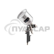 Краскопульт пневматический Matrix краскораспылитель пневмат. с верхним бачком v=1.0л + сопла