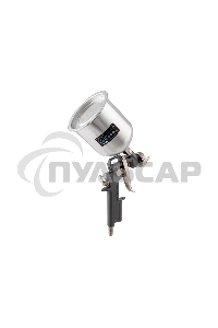 Краскопульт пневматический Matrix краскораспылитель пневмат. с верхним бачком v=1.0л + сопла