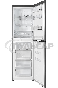 Холодильник Atlant ХМ-4623-159-ND черный металлик двухкамерный 187/125л морозилка снизу