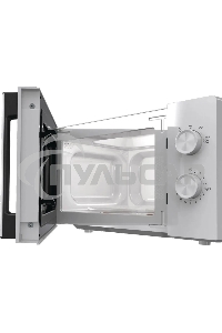 Микроволновая печь Gorenje MO20E1WH белый, 20 л, 800 Вт, переключатели - поворотный механизм