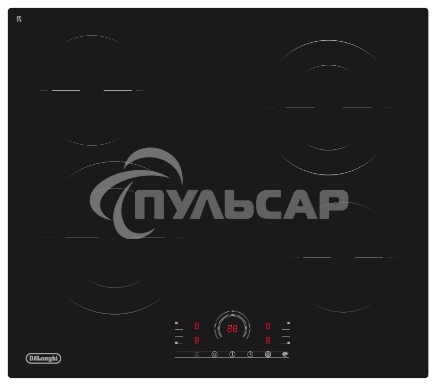 Электрическая варочная панель DeLonghi VITTORIO 2E1F CH