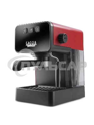 Кофеварка рожковая Gaggia EG2111/03 Style красный/черный, чалды, 1.2 л, 1900 Вт, 15 бар