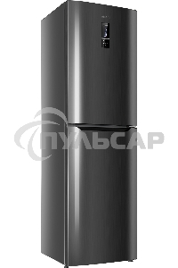 Холодильник Atlant ХМ-4623-159-ND черный металлик двухкамерный 187/125л морозилка снизу