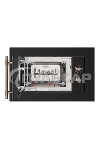 Микроволновая печь встраиваемая Maunfeld JBMO.20.5ERBG 20 л, 700 Вт, переключатели - поворотный механизм