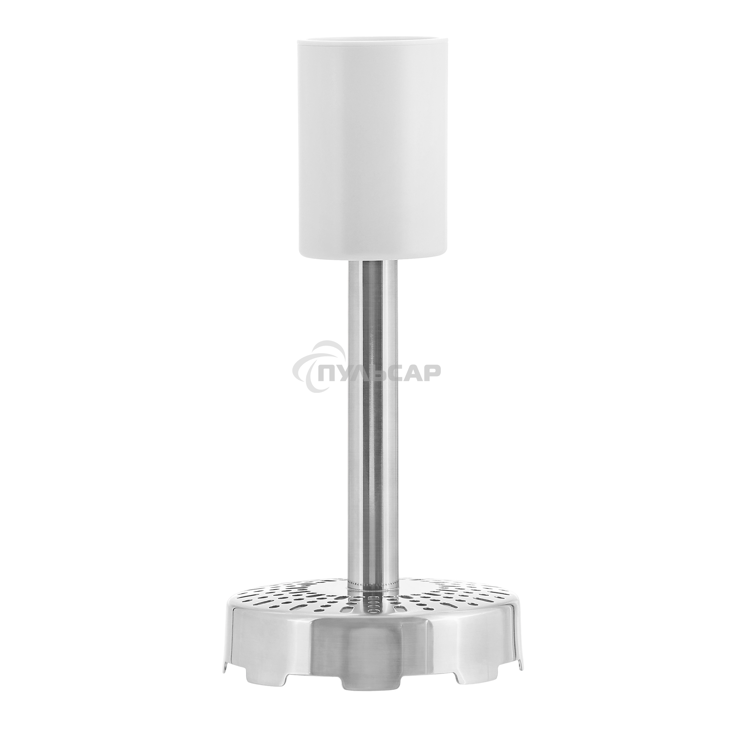 Погружной блендер KORTING KHB 0311 Polar, мощность 1200 Вт,объем чаши 500 мл, механическое/кнопочное управление, 4 насадки (блендер, измельчитель, миксер, насадка для пюре), 6 скоростей, турборежим, белый