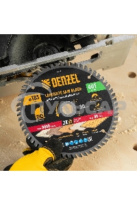 Пильный диск по ламинату Denzel ф185 х 30 мм, 60 зубьев 733847