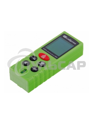 Лазерный дальномер PM-40, 40 м, с пузырьковым уровнем Сибртех