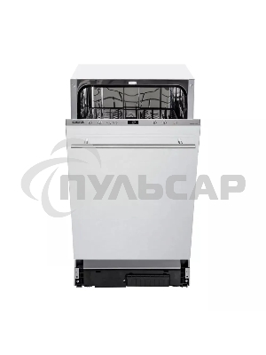 Встраиваемая посудомоечная машина DeLonghi DDW 06S Basilia, серебристый, 44.8 см, 9 компл., 49 дБ, класс A++